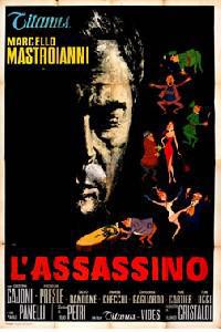 Plakát k filmu Assassino, L' (1961).