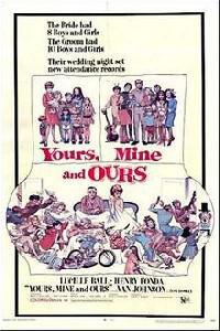 Poster for Yours, Mine and Ours (1968).
