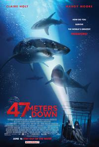 Омот за 47 Meters Down (2017).
