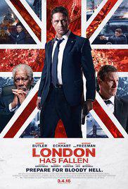 Plakát k filmu London Has Fallen (2016).