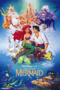 Poster for The Little Mermaid (1989).