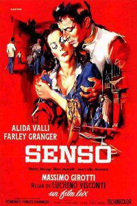 Plakat filma Senso (1954).
