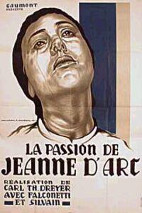 Poster for Passion de Jeanne d'Arc, La (1928).