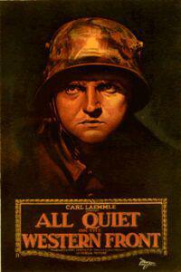 Plakát k filmu All Quiet on the Western Front (1930).