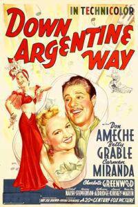 Plakat Down Argentine Way (1940).