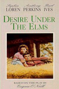 Обложка за Desire Under the Elms (1958).