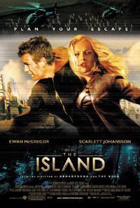 Cartaz para The Island (2005).