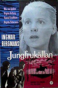Plakat Jungfrukällan (1960).