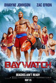 Plakát k filmu Baywatch (2017).