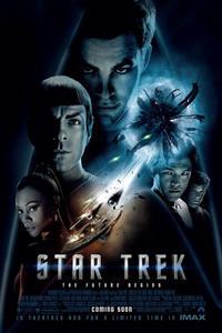 Plakát k filmu Star Trek (2009).