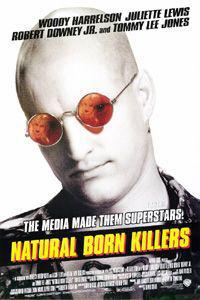 Plakát k filmu Natural Born Killers (1994).