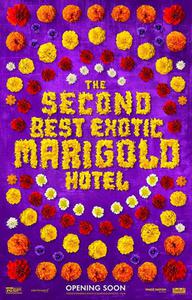 Poster for The Second Best Exotic Marigold Hotel (2015).