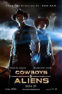 Poster for Cowboys & Aliens (2011).
