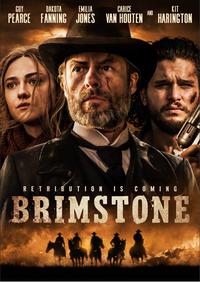 Обложка за Brimstone (2016).