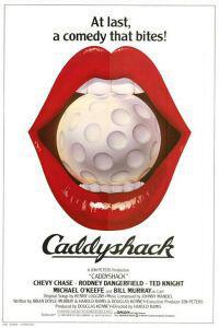 Обложка за Caddyshack (1980).