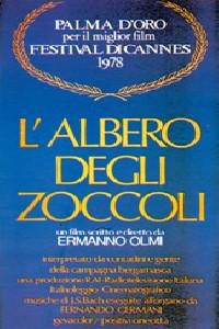 Cartaz para L' albero degli zoccoli (1978).