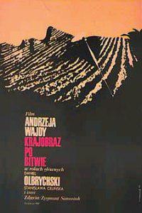 Plakat filma Krajobraz po bitwie (1970).