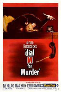 Cartaz para Dial M for Murder (1954).