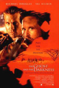 Plakát k filmu The Ghost and the Darkness (1996).