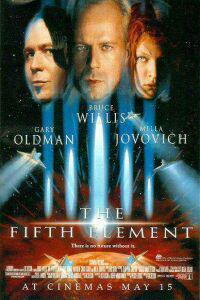 Plakát k filmu The Fifth Element (1997).