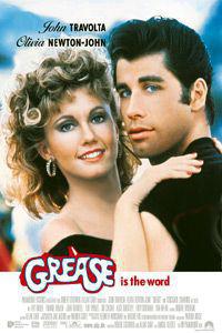 Plakát k filmu Grease (1978).