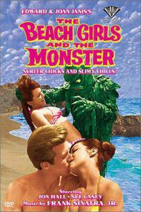 Plakát k filmu Beach Girls and the Monster, The (1965).