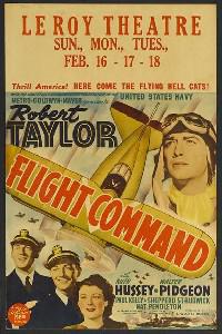 Poster for Flight Command (1940).
