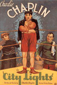 Plakát k filmu City Lights (1931).