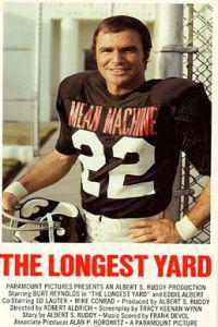 Plakát k filmu Longest Yard, The (1974).