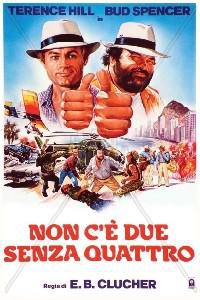 Poster for Non c'è due senza quattro (1984).
