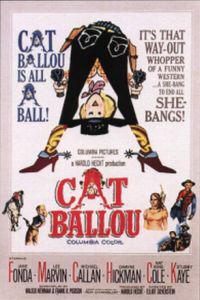 Poster for Cat Ballou (1965).