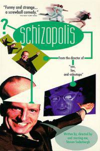 Cartaz para Schizopolis (1996).