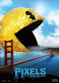 Plakat filma Pixels (2015).