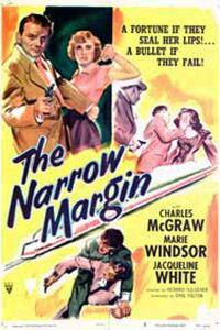 Plakat filma Narrow Margin, The (1952).