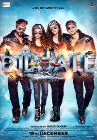 Plakát k filmu Dilwale (2015).