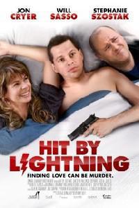 Poster for Hit by Lightning (2014).
