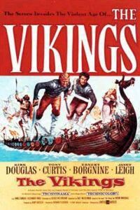 Plakat filma The Vikings (1958).