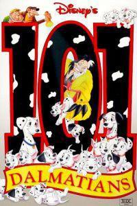 Plakat One Hundred and One Dalmatians (1961).