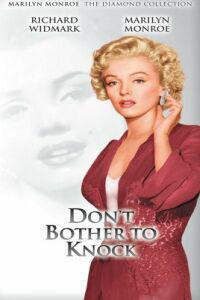 Омот за Don't Bother to Knock (1952).