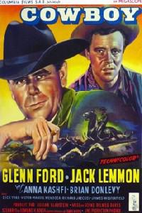 Poster for Cowboy (1958).