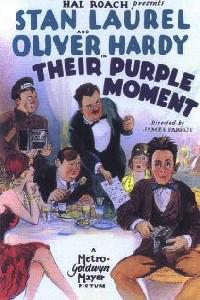 Poster for Their Purple Moment (1928).