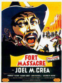 Fort Massacre (1958) Cover.