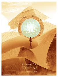 Обложка за Stargate Origins (2018).