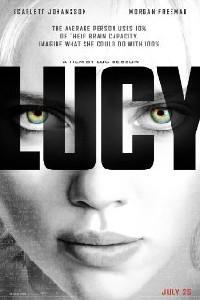 Plakat filma Lucy (2014).