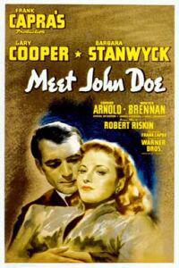 Poster for Meet John Doe (1941).