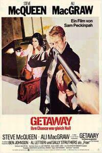 Plakát k filmu The Getaway (1972).