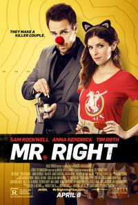 Cartaz para Mr. Right (2015).