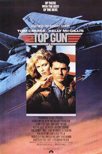 Cartaz para Top Gun (1986).