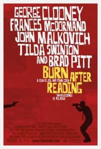Plakat filma Burn After Reading (2008).