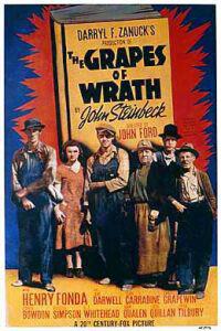 Омот за The Grapes of Wrath (1940).